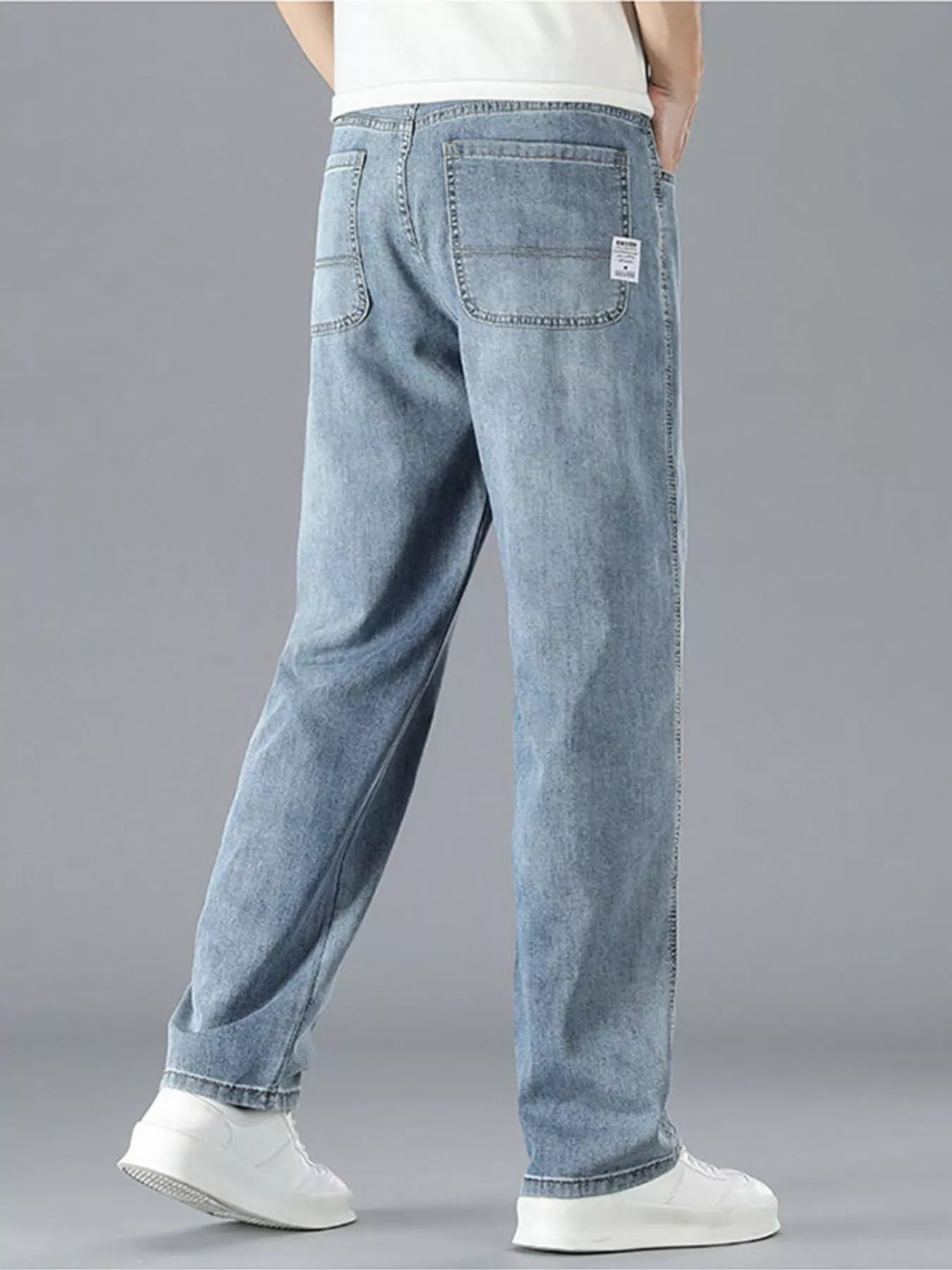 Men's Straight Leg Jeans - Farnelli