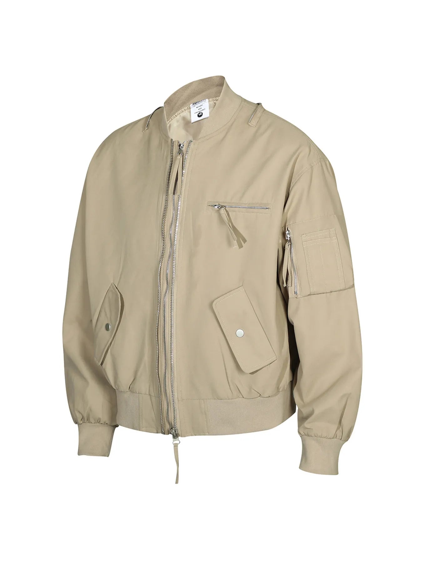 Men's Zip Up Long Sleeve Jacket - Farnelli