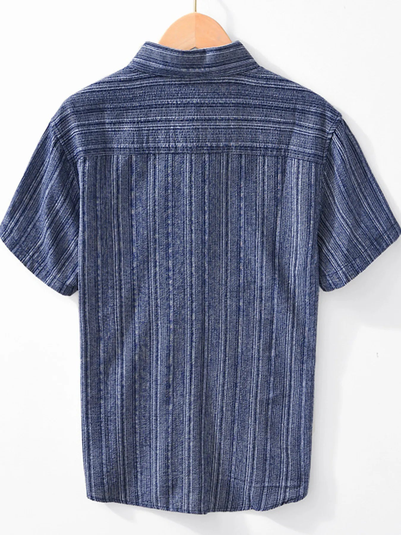 Men's Plus Size Button Up Short Sleeve Shirt - Farnelli
