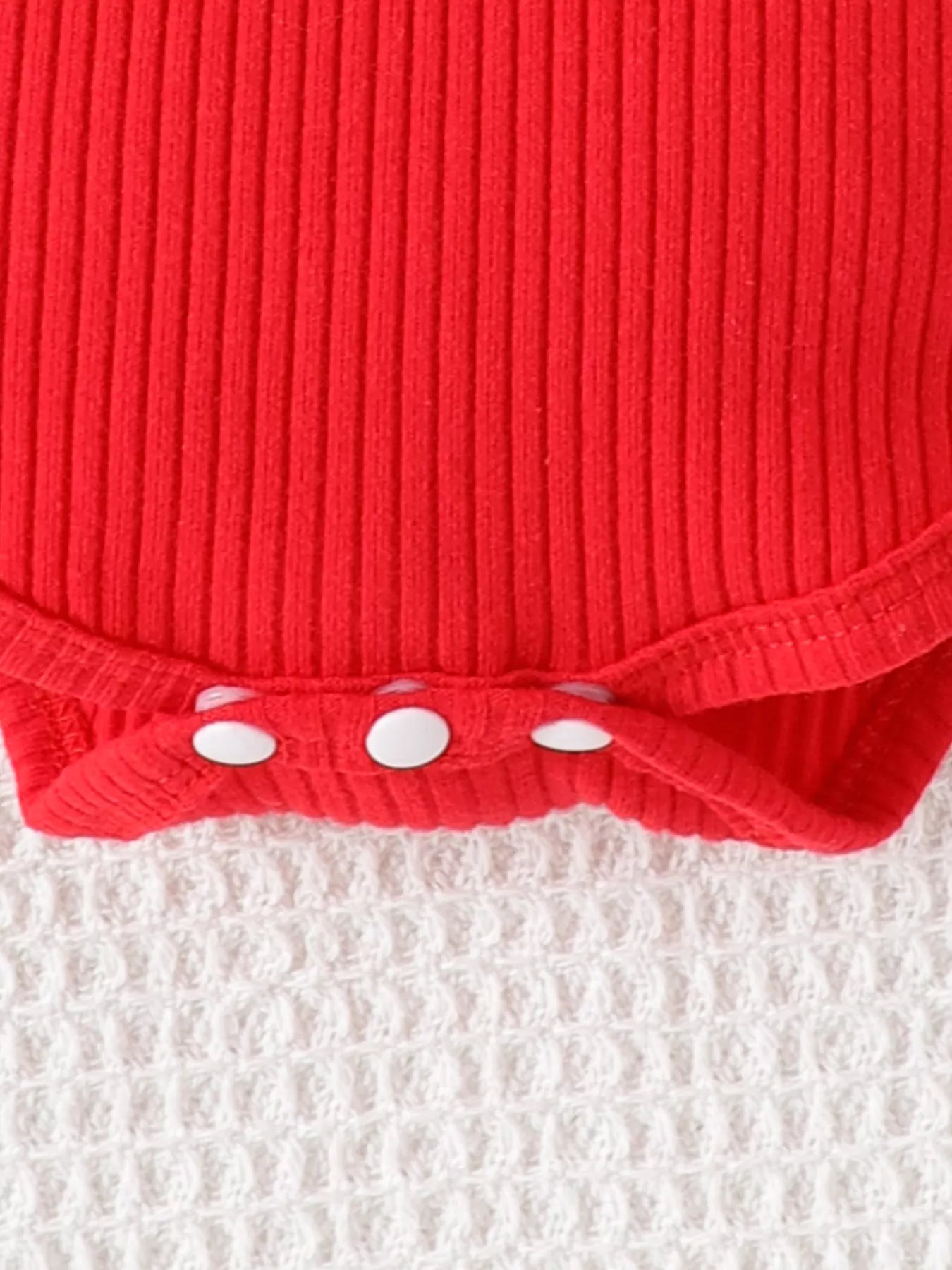 Children's Christmas Ruffle Trim 4-Piece Set - Farnelli