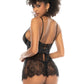 Mapale Temptation Romantic Eyelash Lace Babydoll-1
