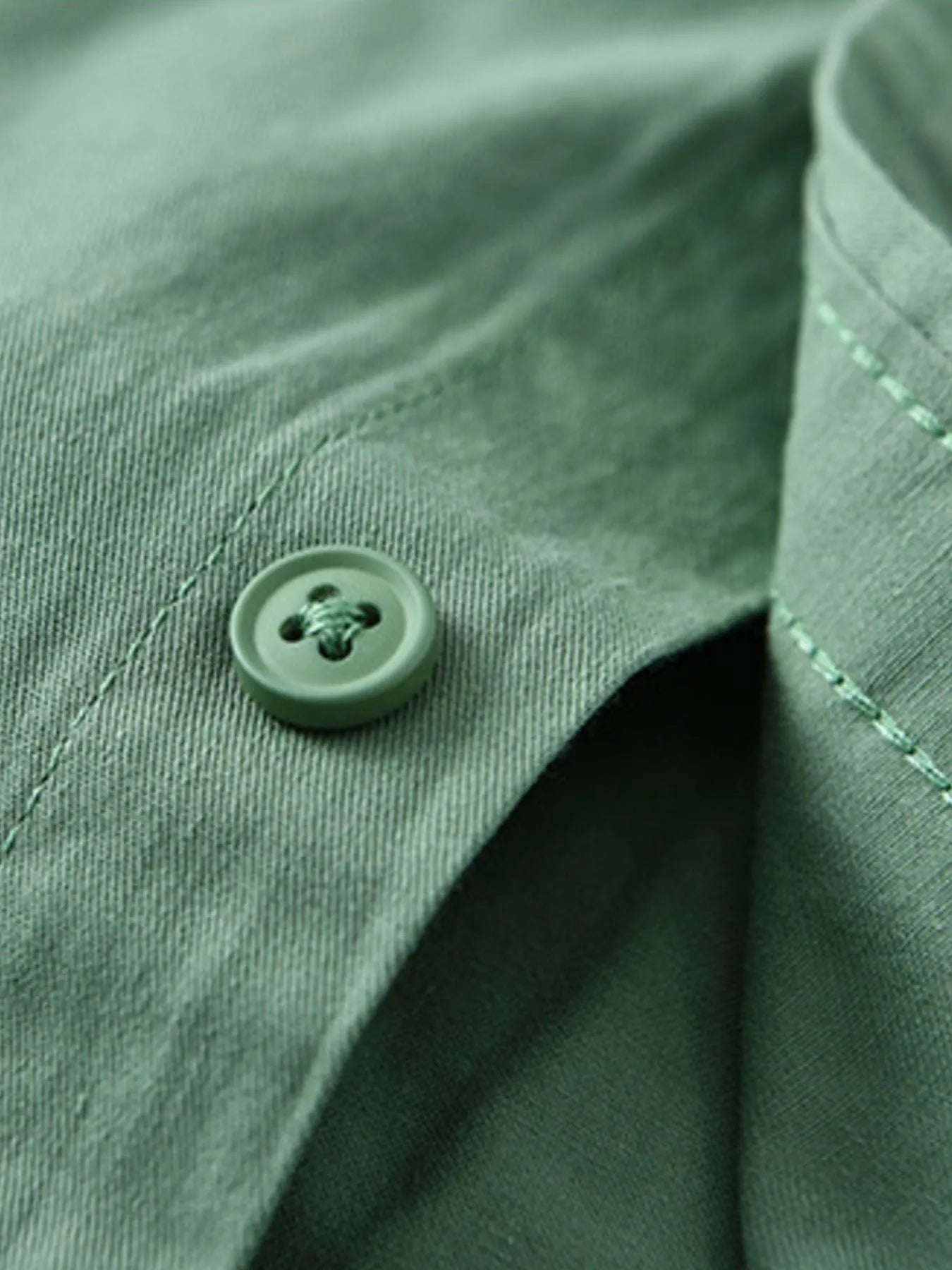 Men's Plus Size Button Up Short Sleeve Shirt - Farnelli