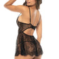 Mapale Temptation Stunning Deep Plunge Babydoll-1