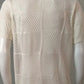 Men's Button Down Checkered Eyelet Shirt - Farnelli