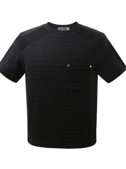 Men's Basic style Round Neck Solid T-Shirt - Farnelli