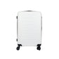 HouseOfZazla 3-piece hard shell luggage set with spinner wheels in multiple colors