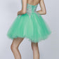 CLEARANCE - Juliet 762 Sweetheart Neckline Poofy Short Dress (Size M)