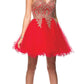 CLEARANCE - Juliet 762 Sweetheart Neckline Poofy Short Dress (Size M)