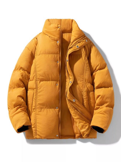 Men's Plus Size Warm Padded Puffer Jacket - Farnelli