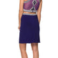 Juliet 767 Halter Two-Piece Dress Sheer Beaded Back
