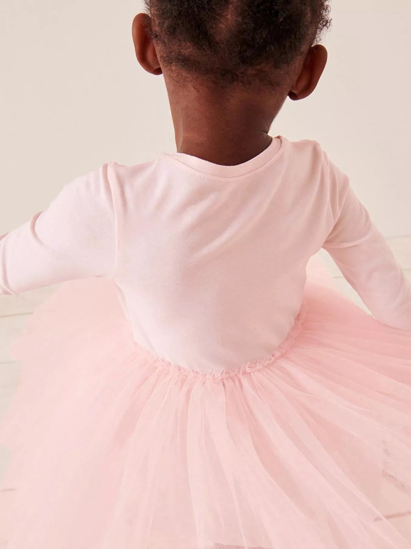 Children's Ballerina Long Sleeve Tulle Dress - Farnelli