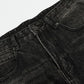 Men's Distressed Washed Straight Jeans - Farnelli