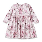 Watercolor Floral Girls Dress - Soft Bamboo Jersey