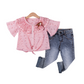 Crochet Chic Girls Casual Set - Farnelli