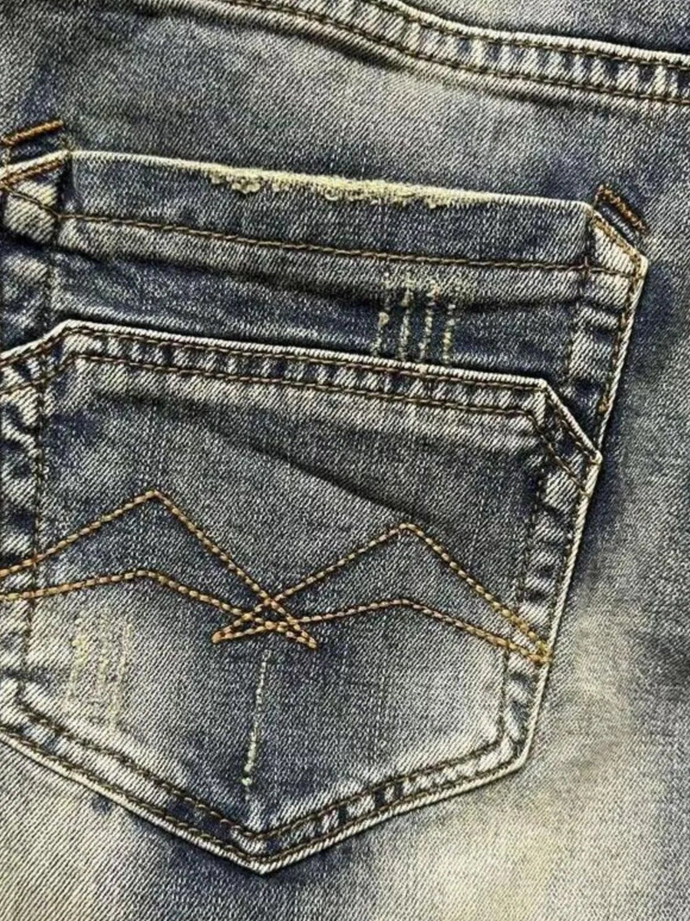 Men's Washed Denim Shorts - Farnelli