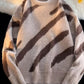 Men's Striped Fuzzy Knit Pullover Sweater - Farnelli