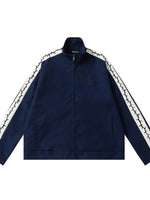 Men's Contrast Zip Up Jacket - Farnelli