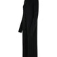 Jil Sander Black Alpaca Blend Dress Women