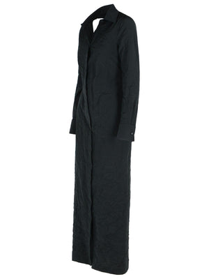 Max Mara 'Rovigo' Black Cotton Blend Dress Women