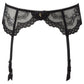 Sheer Lace Garter Belt Gossard Superboost Lace Black-3