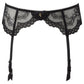 Gossard Superboost Lace Black Sheer Garter Belt-3