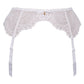 Sheer Lace Garter Belt Gossard Superboost Lace White-2