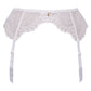 Gossard Superboost Lace White Sheer Garter Belt-2
