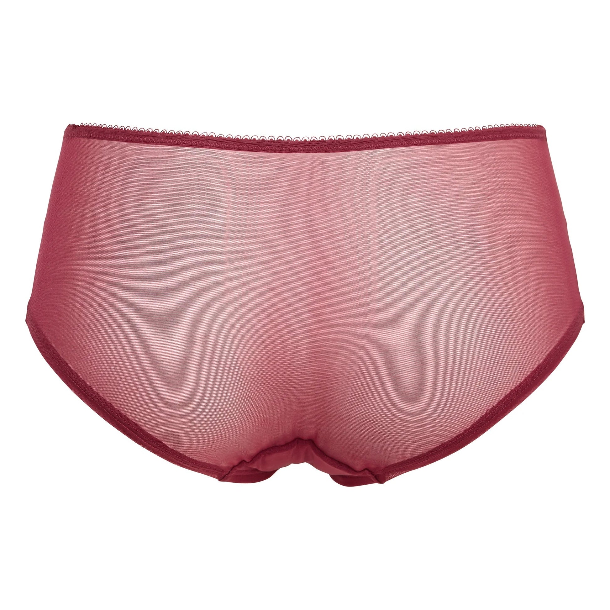 Gossard Superboost Lace Raspberry Sorbet Sheer Shorts Panty-3
