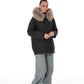 Genuine Polar Fox Trim Coat