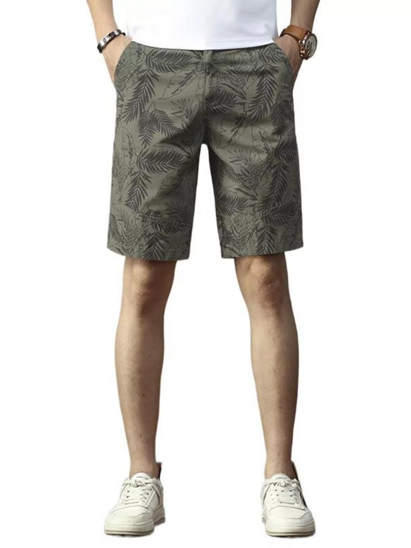 Men's Printed Loose Fit Shorts - Farnelli