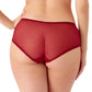 Gossard Superboost Lace Short Panty Cranberry/Raspberry Sorbet-1