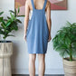 Heimish Full Size Ribbed Sleeveless Mini Tank Dress Plus Size - Farnelli