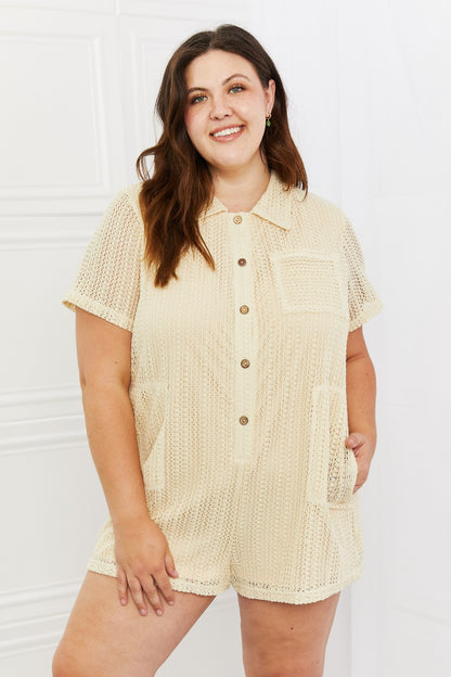 HEYSON Ready For The Day Crochet Romper - Farnelli