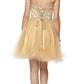 Juliet 778 Sweetheart Neckline Corset Back Dress