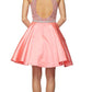 Juliet 779 Embellished Bodice Short Dress Sleeveless