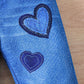 Children's Heart Print Casual Kids Set - Farnelli