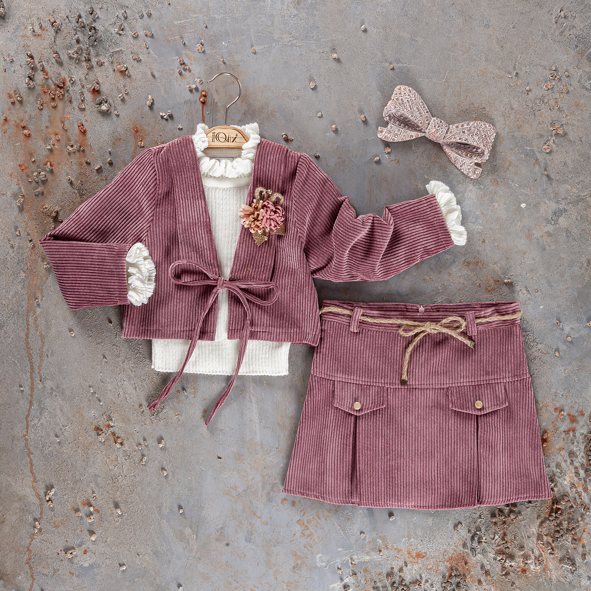 That 90's Look Girls Casual Set - Farnelli