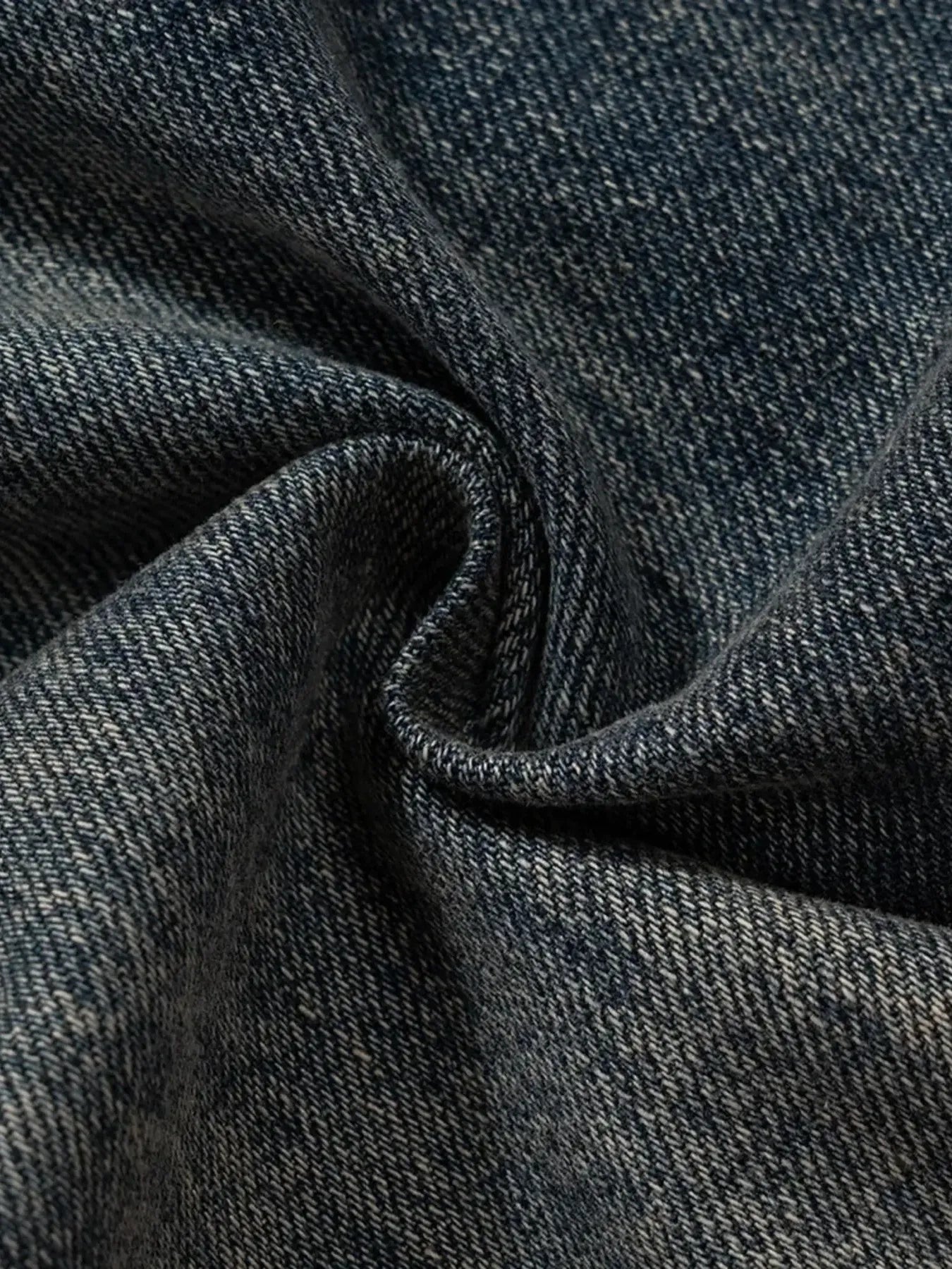 Men's Washed Cargo Jeans with Drawstring Waist - Farnelli