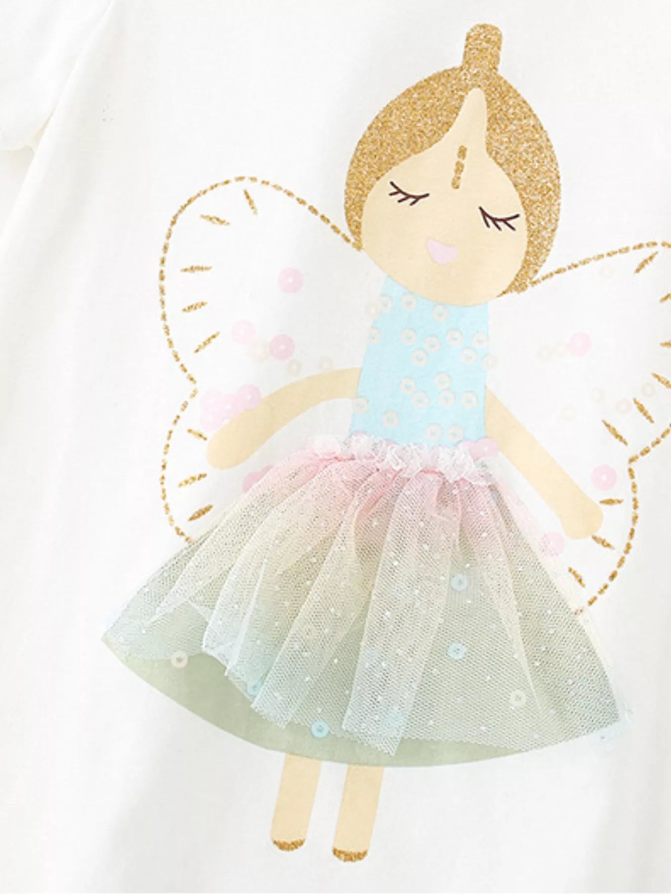 Children's Fairy Graphic Tee & Shorts Set - Farnelli