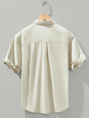 Men's Plus Size Button Up Long Sleeve Shirt - Farnelli