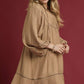 Umgee Boho Peasant Mini Dress with Trim Detail - Farnelli