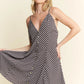 Jade By Jane Full Size Checkered Sleeveless Dress Plus Size - Farnelli