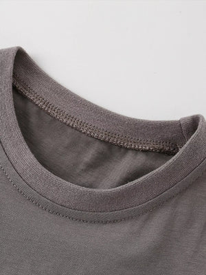 Children's Construction Vehicle Embroidered T-Shirt - Farnelli