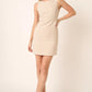 Mittoshop Tweed Sleeveless Mini Dress - Farnelli
