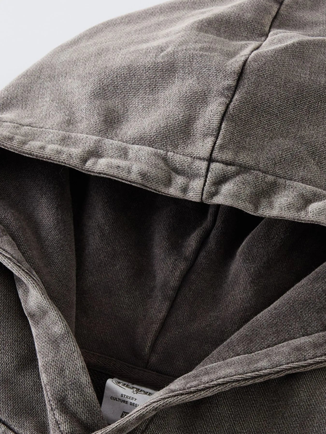 Men's Distressed Long Sleeve Hoodie - Farnelli