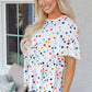 Keira Polka Dot Babydoll Blouse - Farnelli
