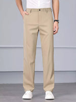 Men's Casual Straight Leg Pants - Farnelli