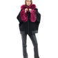 Saga®Furs Silver Fox Cashmere Blend Coat