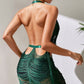 Low Cut Fringe Chemise