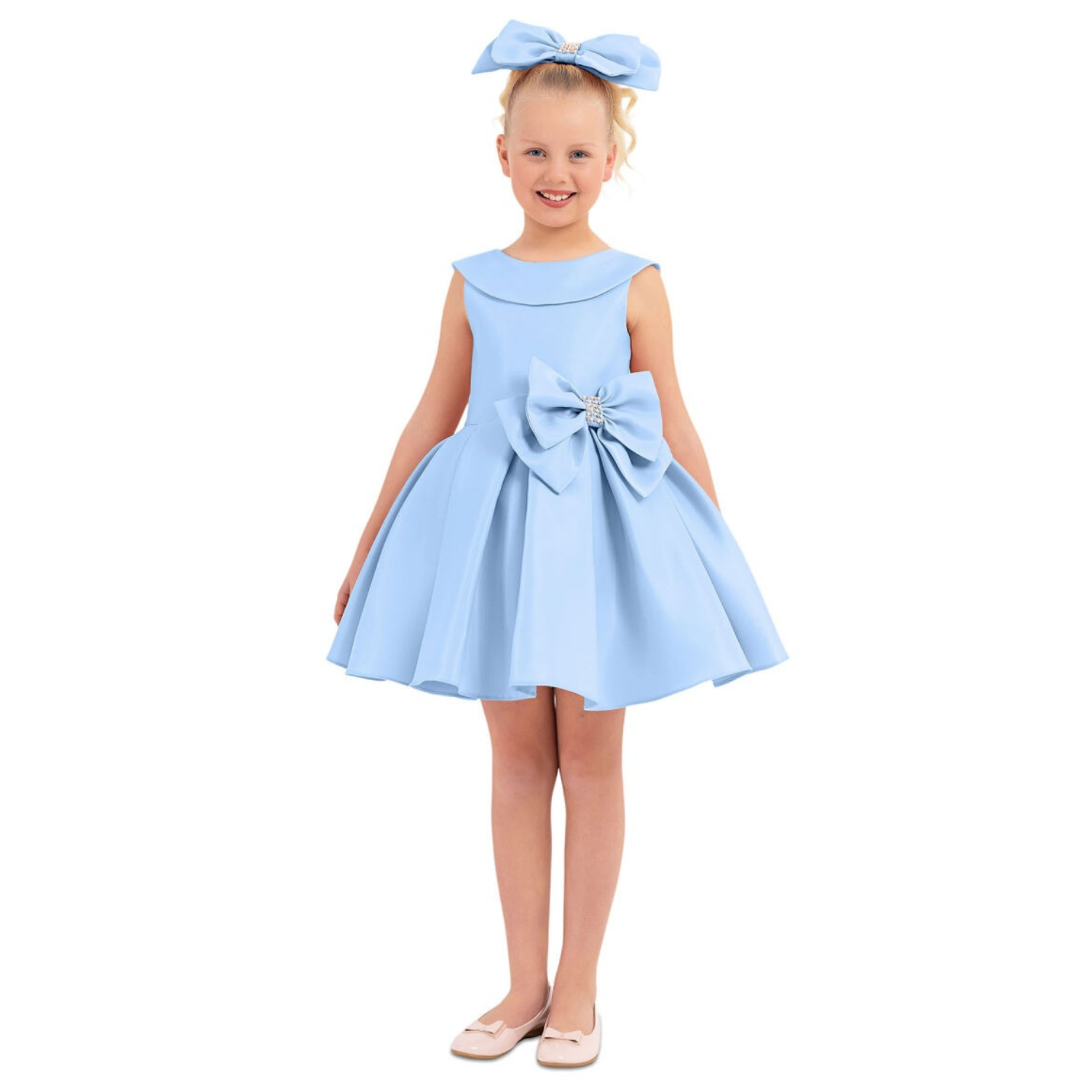 Frosted Lily Girls Formal Dress-1